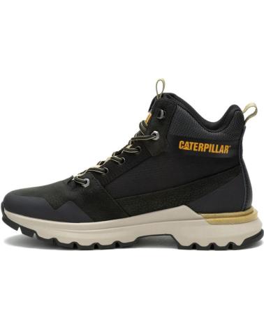 BOTA COLORADO SNEAKER CATERPILLAR DE PIEL NEGRA NEGRO