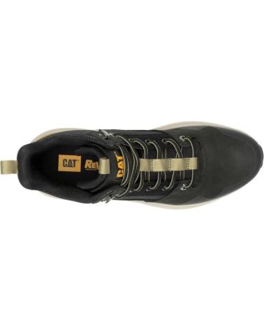 BOTA COLORADO SNEAKER CATERPILLAR DE PIEL NEGRA NEGRO