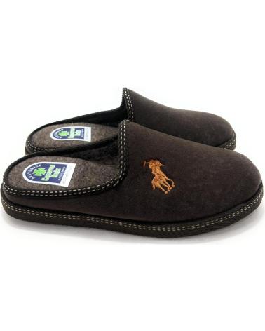 ALCALDE ZAPATILLA CASA CABALLERO ANATOMICA CUNA MARRóN