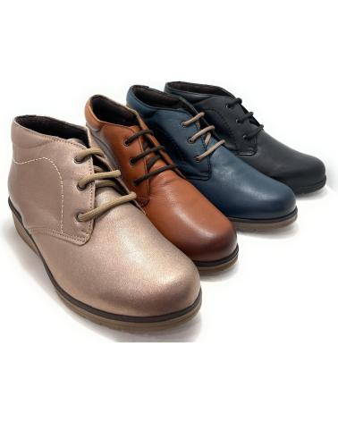 CHIC VISION BOTIN PIEL COMODO CORDON CUNA CONFORT TU AMARILLO