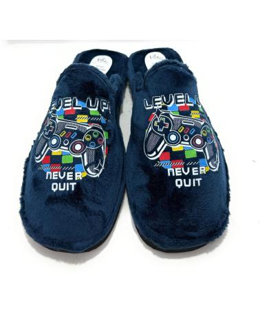 ALCALDE ZAPATILLAS CASA CABALLERO PLAY LEVEL PIS AZUL