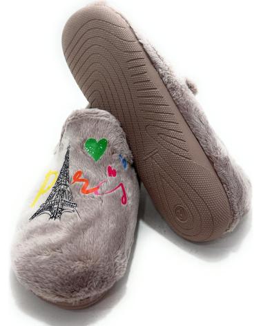 ALCALDE ZAPATILLAS CASA MUJER CERRADA PARIS CO BEIGE