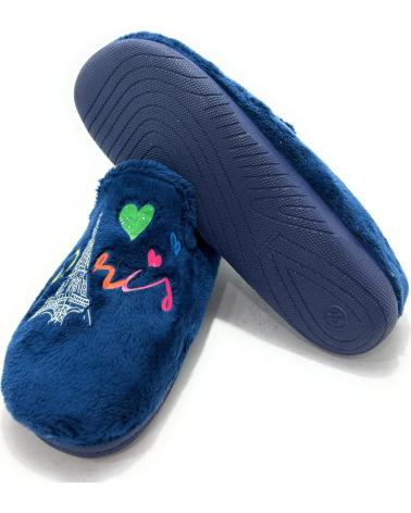 ALCALDE ZAPATILLAS CASA MUJER CERRADA PARIS CO AZUL