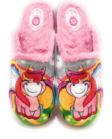 ALCALDE ZAPATILLAS CASA NINA METIDAS UNICORNIO ROSA