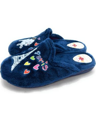 ALCALDE ZAPATILLAS CASA MUJERPERRO PARIS CONFO AZUL