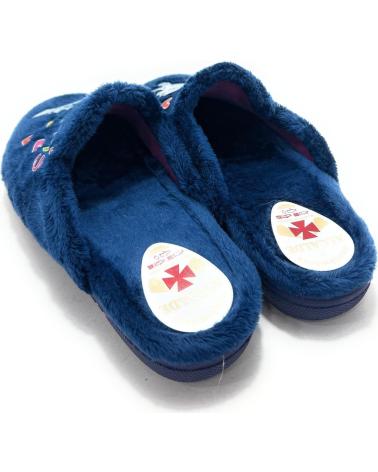 ALCALDE ZAPATILLAS CASA MUJERPERRO PARIS CONFO AZUL