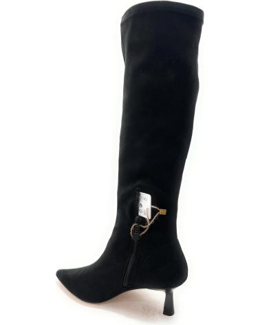 MTNG BOTA ELASTICA MUSTANG MICROFIBRA TACON V NEGRO