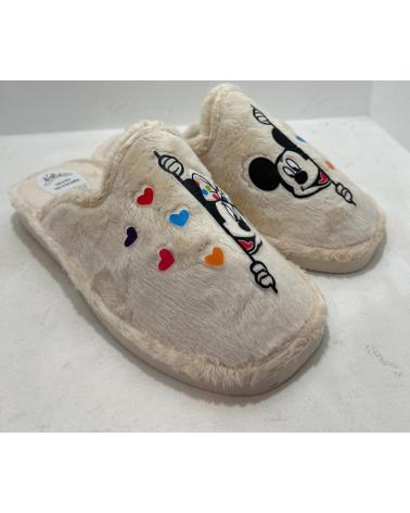 ALCALDE ZAPATILLAS CASA MUJER CORAZONES PISO PA BEIGE