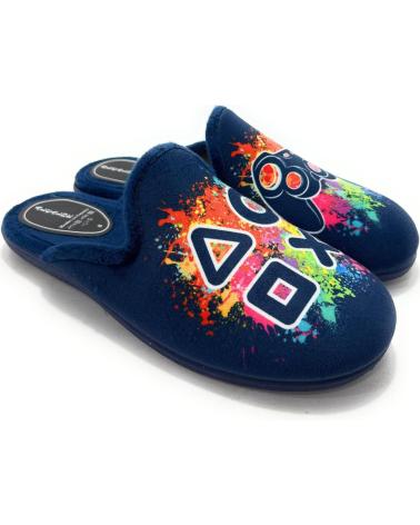 ALCALDE ZAPATILLAS CASA CADETEPLAY METIDAS CON AZUL