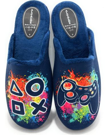 ALCALDE ZAPATILLAS CASA CABALLERO PLAY CONFORT AZUL