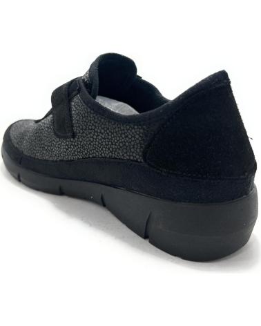 TUPIE ZAPATO CONFORT PEGUE ELASTICO ANATOMICO NEGRO