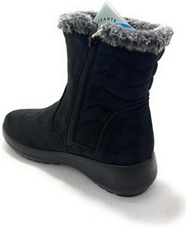 MYSOFT BOTIN CUNA BORREGUITO CREMALLERAS NEGRO