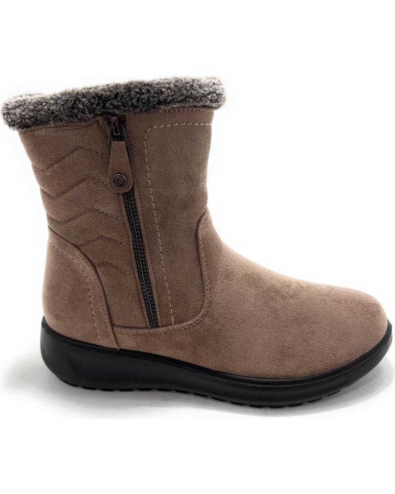 MYSOFT BOTIN CUNA BORREGUITO CREMALLERAS MORADO