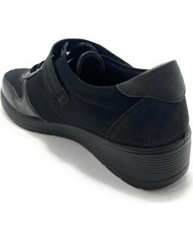 MYSOFT ZAPATOS DEPORTIVOS CASUAL ELASTIC NEGRO