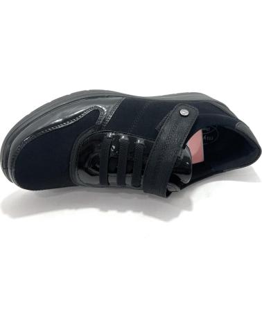 MYSOFT ZAPATOS DEPORTIVOS CASUAL ELASTIC NEGRO