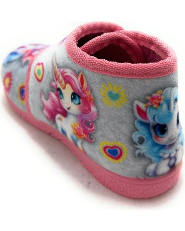 ALCALDE BOTITAS CASA PEGUE NINAS UNICORNIO GRIS