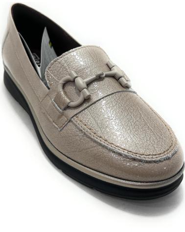 PITILLOS MOCASINES PIEL CHAROL HEBILLA C AMARILLO