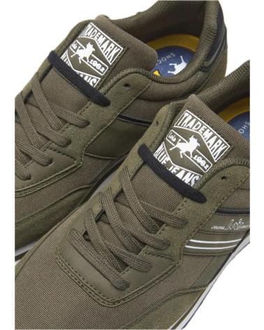 LOIS JEANS 64403 KAKI BROWN CASUAL RUNNING SNEAKERS FOR MEN MARRóN