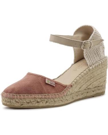 SANDÁLIA CUNHAS 8120E NATURAL WORLD - VERMELHO ROJO