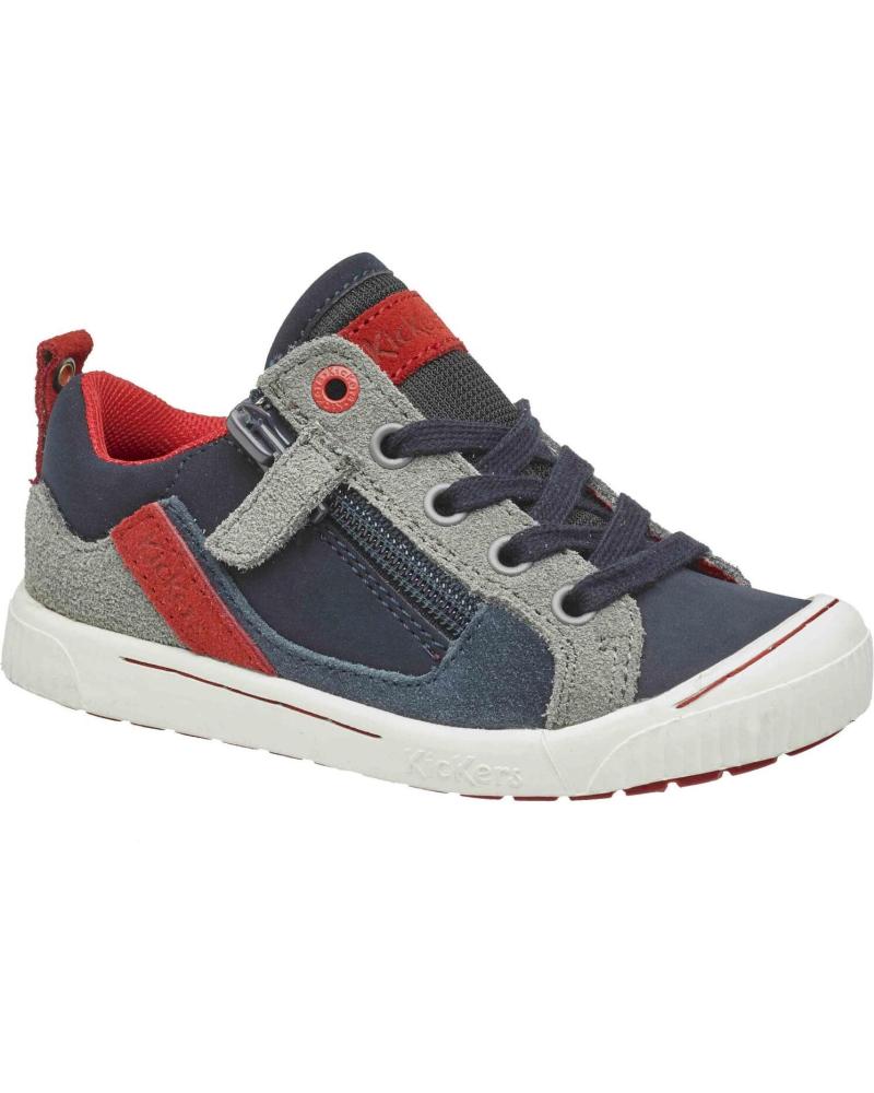 KICKERS ZIGZAGUER GRIS GRIS