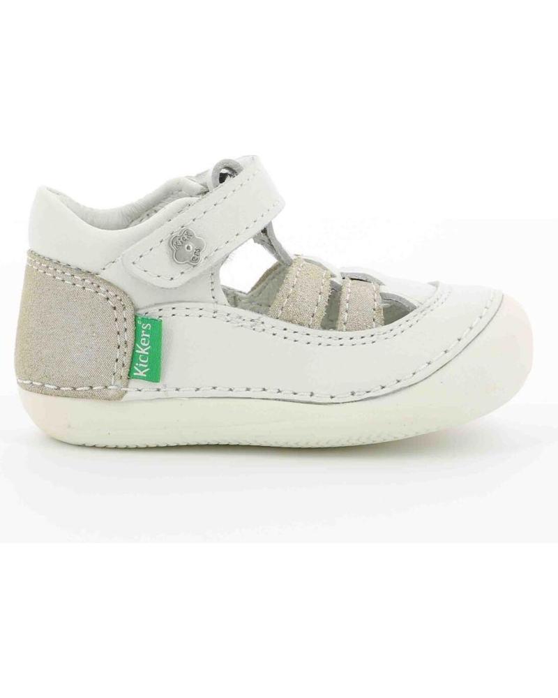 KICKERS SUSHY KINDERSANDALE WEISS BLANCO