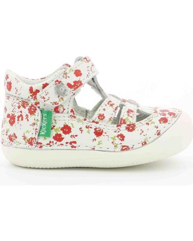 KICKERS SUSHY KINDERSANDALE WEISS BLANCO