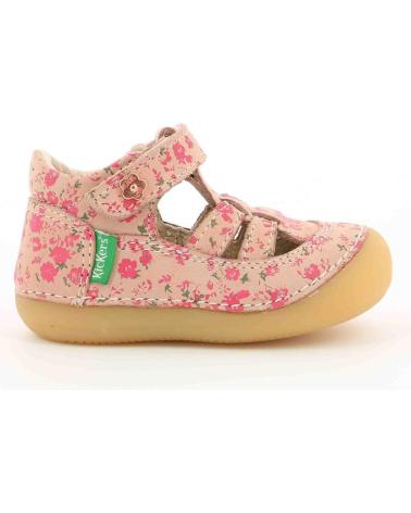 KICKERS SANDALIA SUSHY INFANTIL ROSA ROSA
