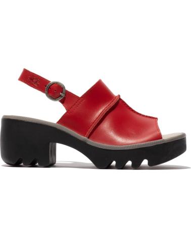 FLY LONDON TUPI 495 RED SANDAL ROJO