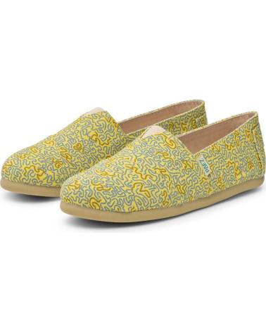 PAEZ GUM CLASSIC PRINT FEEL DOUBT ESPADRILLE GELB AMARILLO