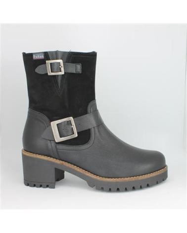 BOTA PEKAS CON HEBILLA MODELO 9115 NEGRO NEGRO