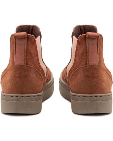 BOTA CHELSEA NATURAL WORLD KIRA 6155 MARRÓN MARRóN