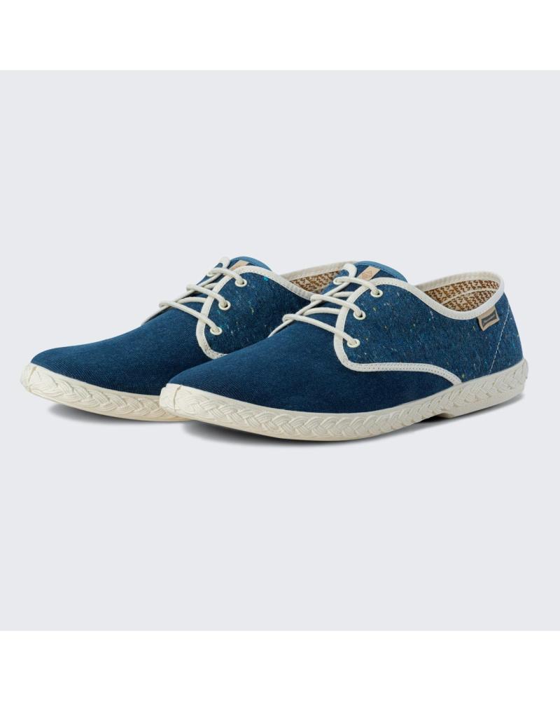 MAIANS SISTO CLASSICO - SCARPA IN TELA BLU DA UOMO AZUL