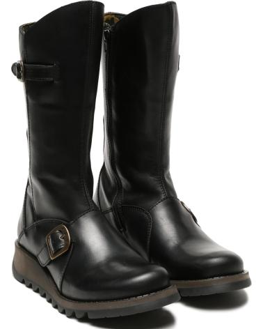 FLY LONDON MES BLACK BOOT NEGRO