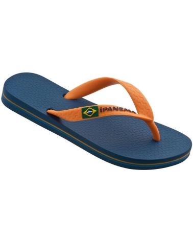 CHANCLAS IPANEMA CLAS BRASIL 80416 AZUL MARINO NARANJA NEGRO