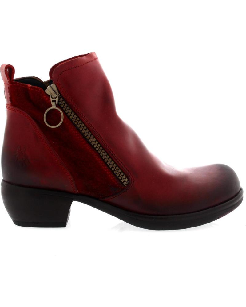 STIVALETTO FLY LONDON MELI ROSSO ROJO
