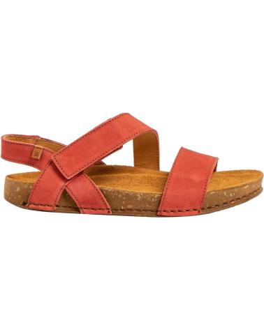 SANDALIA EL NATURALISTA BALANCE N5791 ROJO ROJO