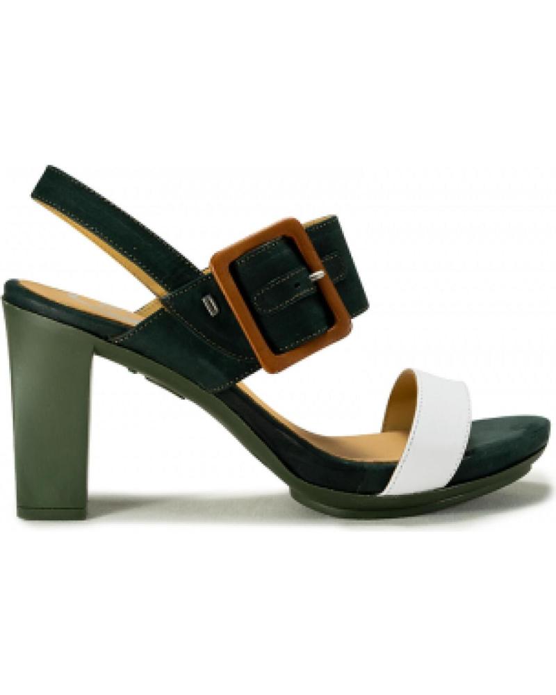 SANDALO CON TACCO DYSFUNCTIONAL KRAUT 1.0 VERDE VERDE