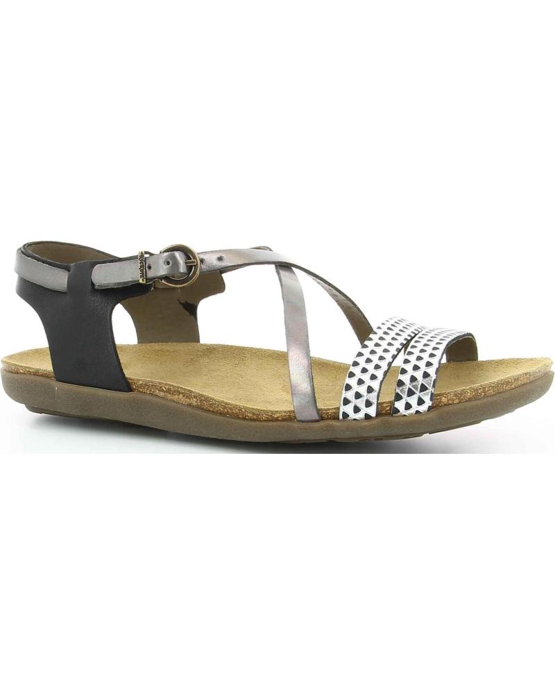 SANDALO KICKERS ATOMIUM NERO NEGRO