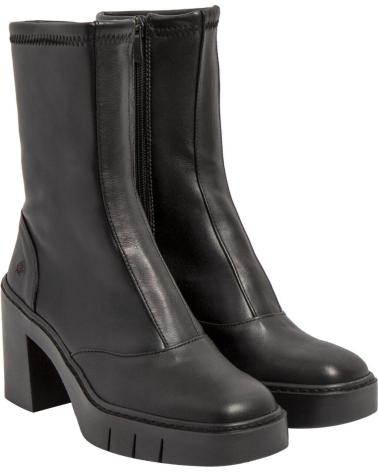 ART COMPANY HEELED ANKLE BOOT BERNA 1973 BLACK NEGRO