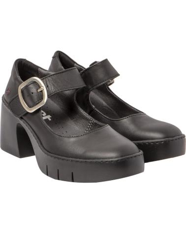 ART COMPANY ZAPATOS SOFIA 1653 NEGROS CON TACÓN BLOQUE NEGRO