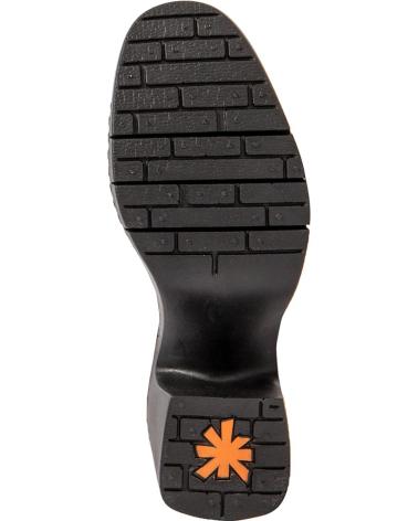 ART COMPANY ZAPATOS SOFIA 1653 NEGROS CON TACÓN BLOQUE NEGRO
