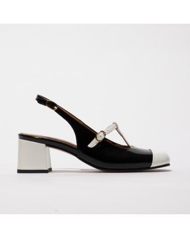 FLY LONDON SOLN 083 ESCARPINS SLINGBACK BICOLORES À TALON VARIOS COLORES