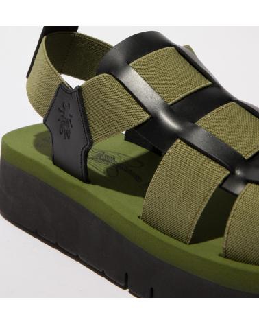 FLY LONDON SANDALES SAMB 245 VERT VERDE