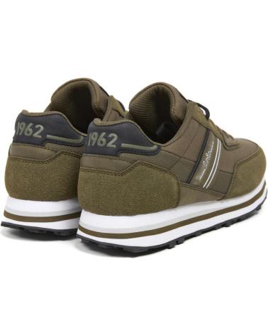 LOIS JEANS 64403 KAKI BROWN CASUAL RUNNING SNEAKERS FOR MEN MARRóN