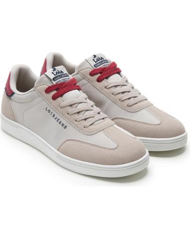 LOIS JEANS COMBINED ECRU BEIGE CASUAL SPORT SHOE BEIG