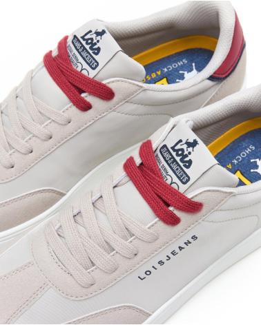 LOIS JEANS COMBINED ECRU BEIGE CASUAL SPORT SHOE BEIG