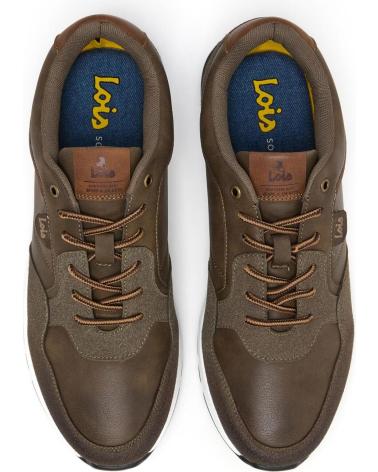 Baskets-décontractées-pour-hommes-LOIS-JEANS-LOIS-JEANS-ZAPATILLA-URBANA-CASUAL-RUNNING-HOMBRE-64497-MARRÓN-MARRON