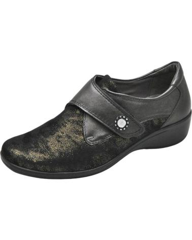 Zapatos LUMEL  de Mujer - ZAPATO CON CIERRE DE VELCRO ANCHO ESPECIAL PALA E  GOLD NUMBA 2419