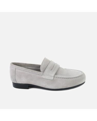 MOCASÍN ELI CLÁSICO BLANDITO MODELO 1957 GRIS GRIS