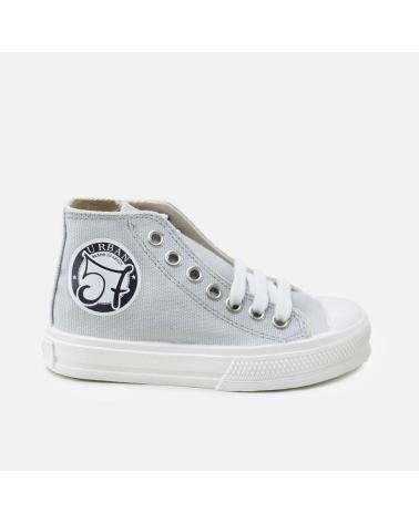 ELI HIGH-TOP CANVAS-SNEAKER URBAN57 1957 GRAU GRIS